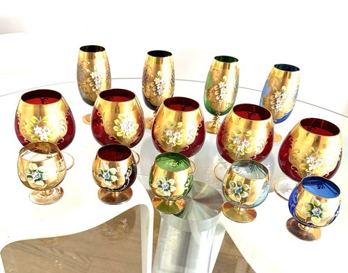 Murano cup glasses italy - ,