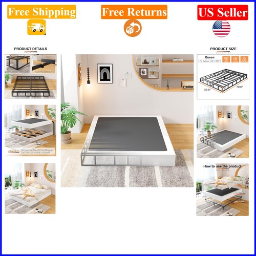 Inch queen metal box spring - 9,
