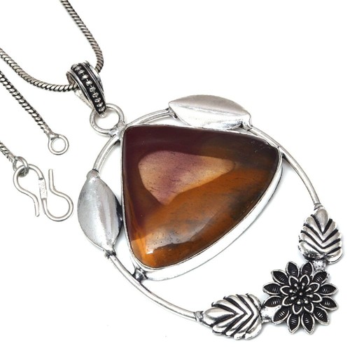 Collier cheval sauvage jaspe