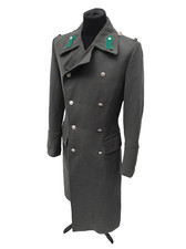 80s Austrian Army Gaberdine Wool Army Greatcoat trench military coat officer