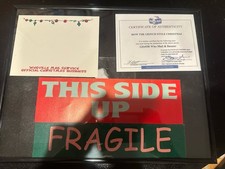 The Grinch Who Stole Christmas Mail Room Prop With COA