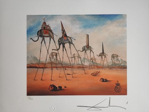Lithographie signée la - signée, à