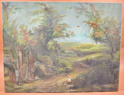 Peinture huile sur toile - peinture, l'huile