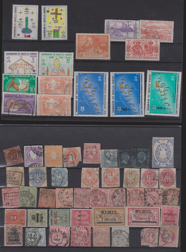 Lot timbres anciens - ,