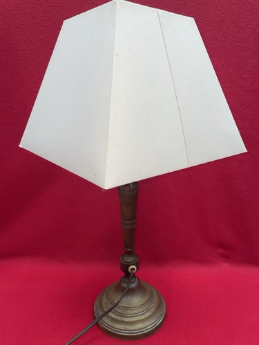 Lampe table ancienne en - de,
