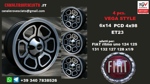 Cerchi momo vega 14 4x98 - momo,