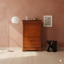 Secrétaire Ancien Loupe