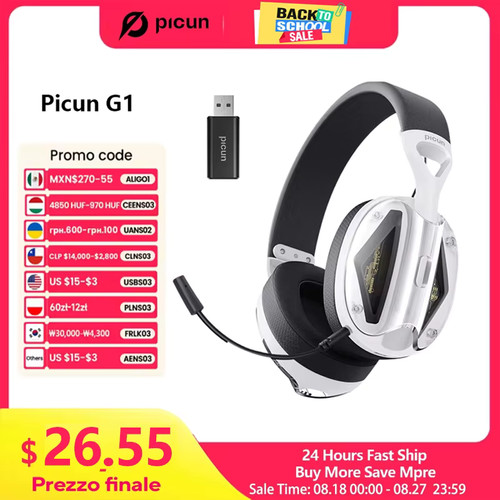 Picun casque audio sans fil - casque,
