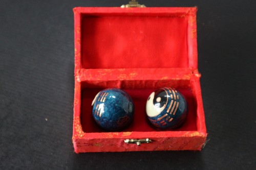 Paire boules chinoises - de,
