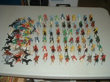 Vintage Bergen/Beton/Archer/Ajax/Lido SP Cowboys-Indians-Horses-HUGE LOT!