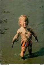 Children - Image - Others - Beach Scene - CPM - See Duplex Scans