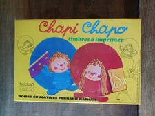 Tampons Timbres À Imprimer Chapi Chapo Fernand Nathan + Cadeau