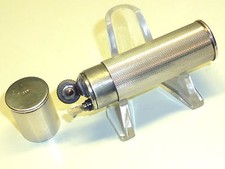 Vintage Pocket Wick (Wick) Lighter with 935 Silver Case - - Shape