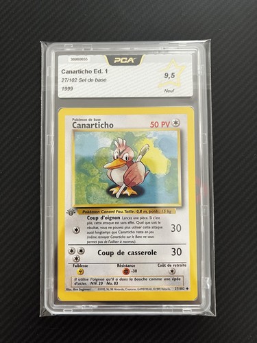 Carte pokémon canarticho - carte,