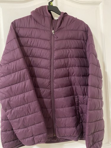 Veste doudoune femme violette