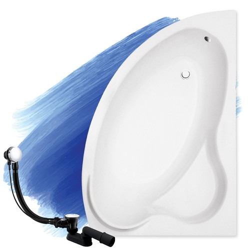 Baignoire bain angle 160x100 - baignoire, d'angle
