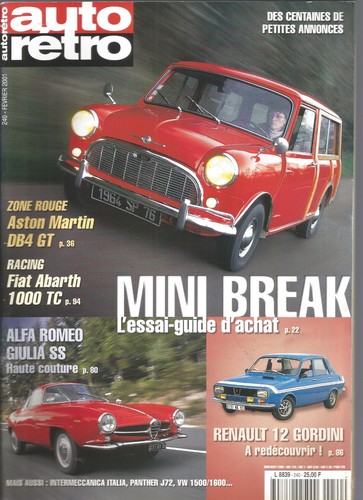 Auto retro 240 - retro, mini