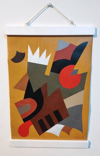 Peinture abstraite katunga - peinture,