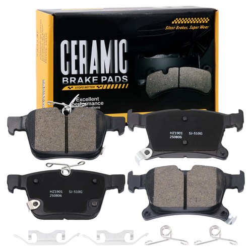 Ceramic rear disc brake pads - ceramic,
