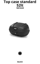 Top case Piaggio MP3 standard