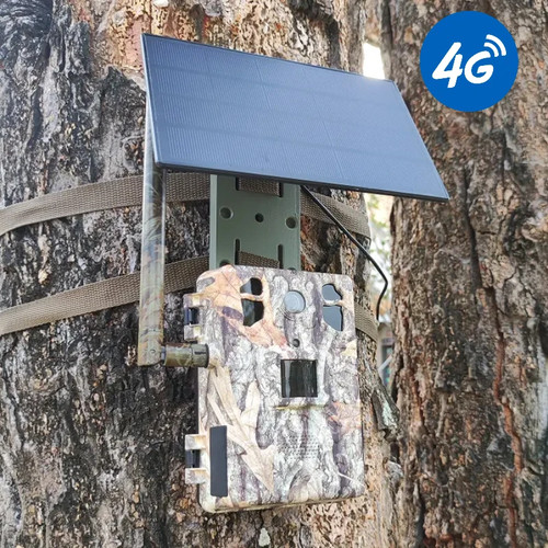 Caméra chasse solaire - 4g, lte