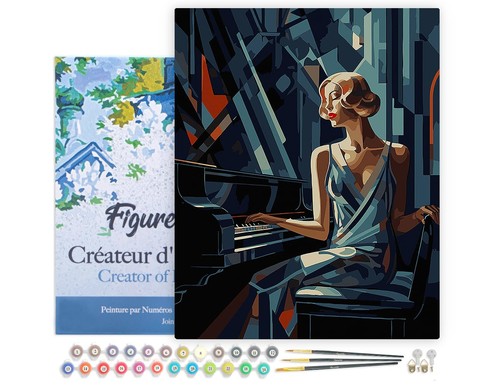 Peinture par numéro adulte - peinture,