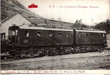 24200 postcard train locomotive - electric locomotives