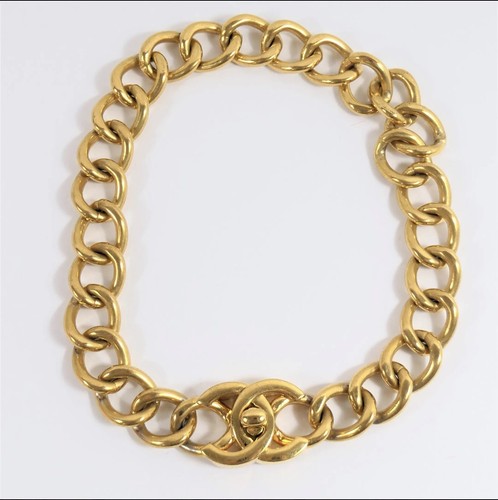 Collier choker chanel vintage - choker,