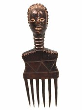 African Art Early Arts - Ancient Agni Comb - African Comb Comb - 22 Cms +++