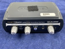 M-Audio Fast Track Guitar Instrument Mic Recording USB Digital Audio Interface