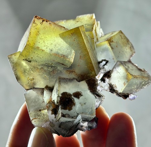 Fluorite intersecting cabinet