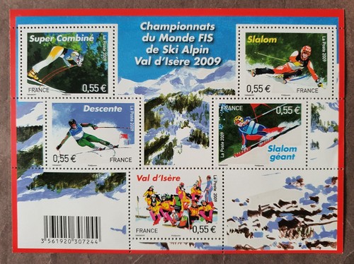 France bloc f4329 - f4329, ski