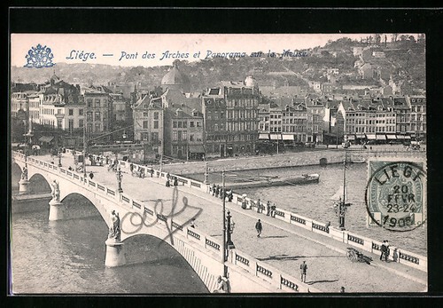 Cpa liege pont des - cpa, et