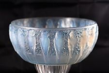 Rene Lalique Perruches Opalescent Bowl C1931 - Excellent Condition