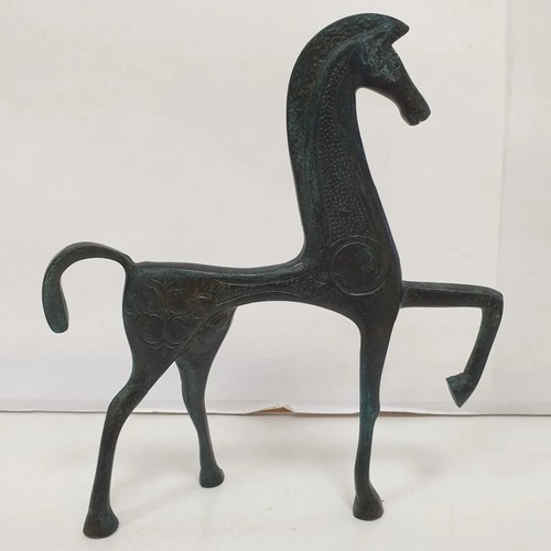Sculpture statue cheval bronze - sculpture,