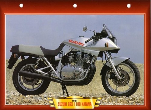 Fiche moto suzuki - gsx, 1100
