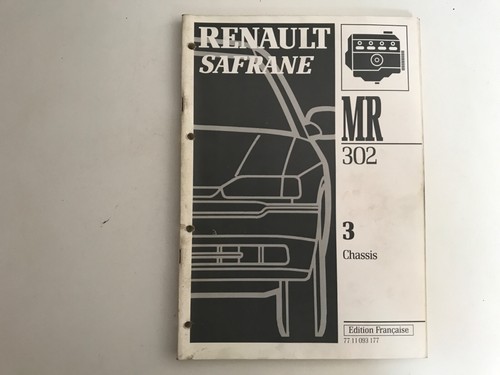 Manuel réparation mr302 - manuel,