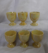 6 coquetiers en porcelaine de Chine ou Japon