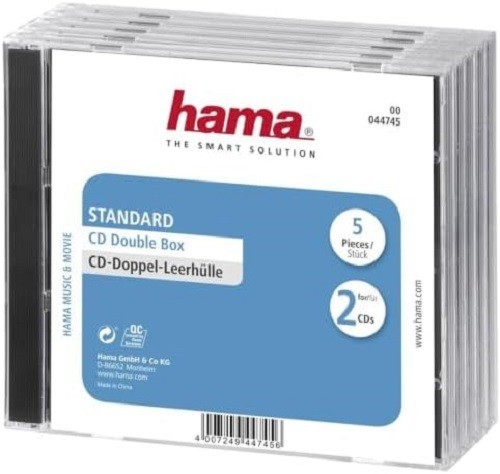 Hama boîtier double - hama, cd