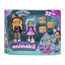 Poupée Personalisable - BANDAI - Animakii - HEA26350 - CyberPunk et Gameuse