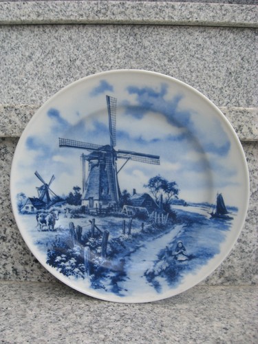 Assiette decoration delft - assiette, de