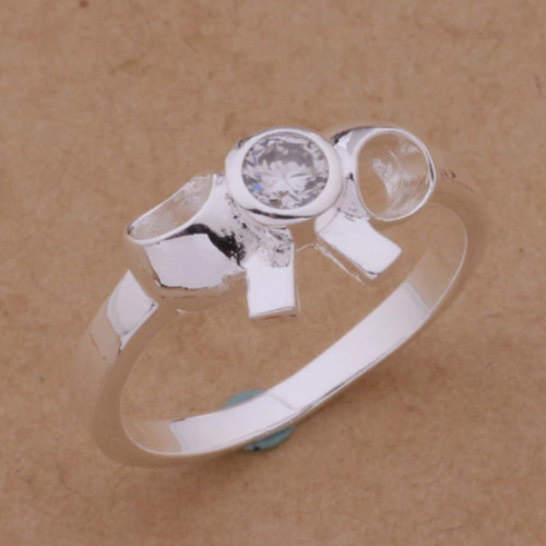Bague argent diamond on - diamond,