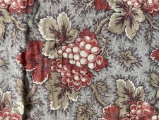Toile Tissu Ancien Grappes De