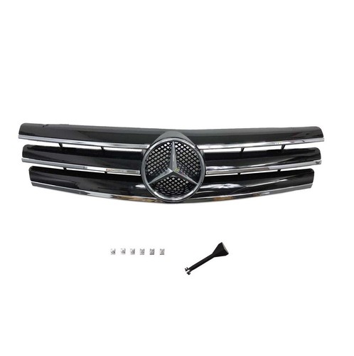 Calandre look pour mercedes - calandre,