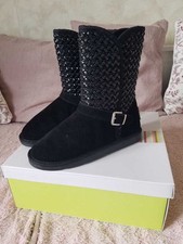 bottes bottines en cuir Les