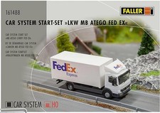 FALLER Car Système H0 (161488): Jeu de Départ Camion MB Atego Fedex
