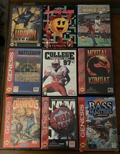 Sega Genesis Lot (Some CIB, Some Just The Cases, Some The Game And Case, Tested)