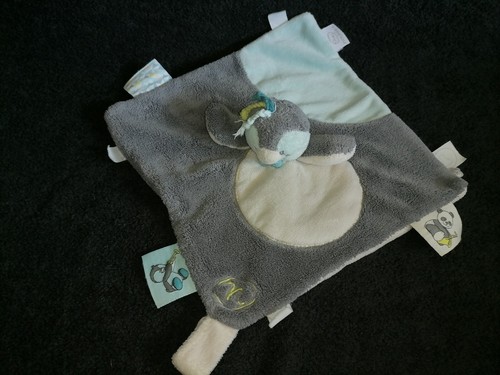 Doudou plat pingouin louis - doudou,