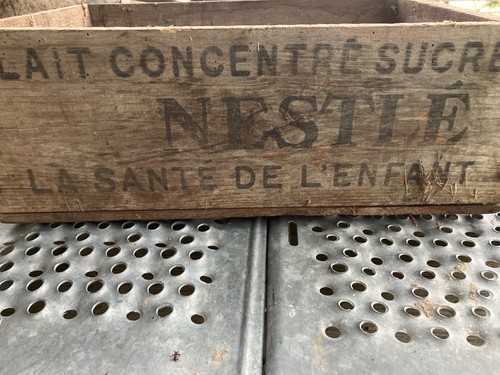 Ancienne caisse bois - ancienne,