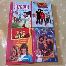  Lot de 4 Livres Bibliotheque